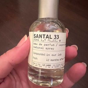 Le Labo Santal 33~ new. No box